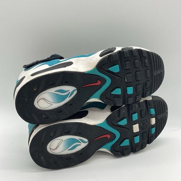 Mens Size 8 Nike Air Griffey Max 1 Aquamarine Basketball Sneaker Shoe DQ8578-300 - Picture 8 of 10